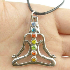 Buddha Chakra Crystal Necklace