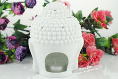 Ceramic Buddha head Aromatherapy Oil Burner