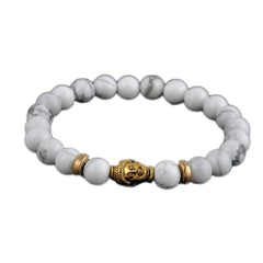 Natural Stone Buddha Bracelet