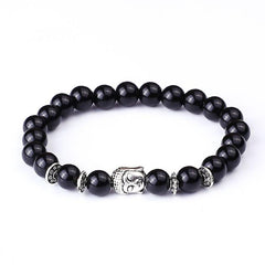 Tiger Eye Beads Buddha Bracelets