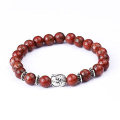 Tiger Eye Beads Buddha Bracelets