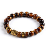 Natural Stone Buddha Bracelet