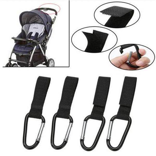 4pcs/Set Stroller Hooks Wheelchair Stroller