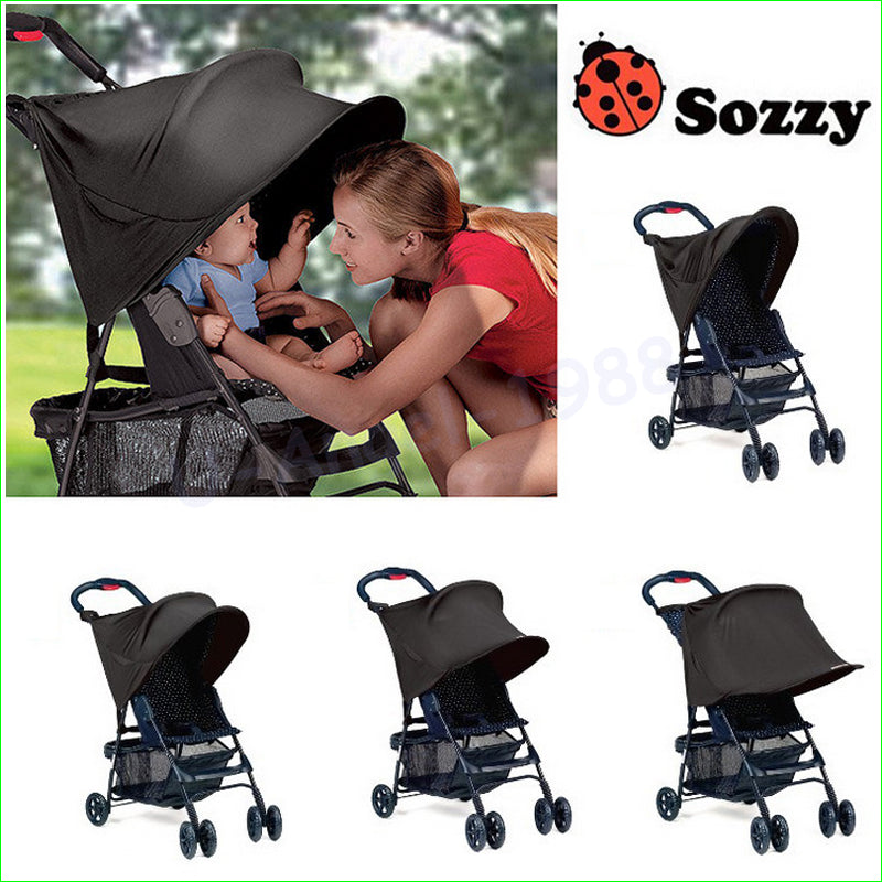 1pc Sozzy Baby Stroller Rag Shade